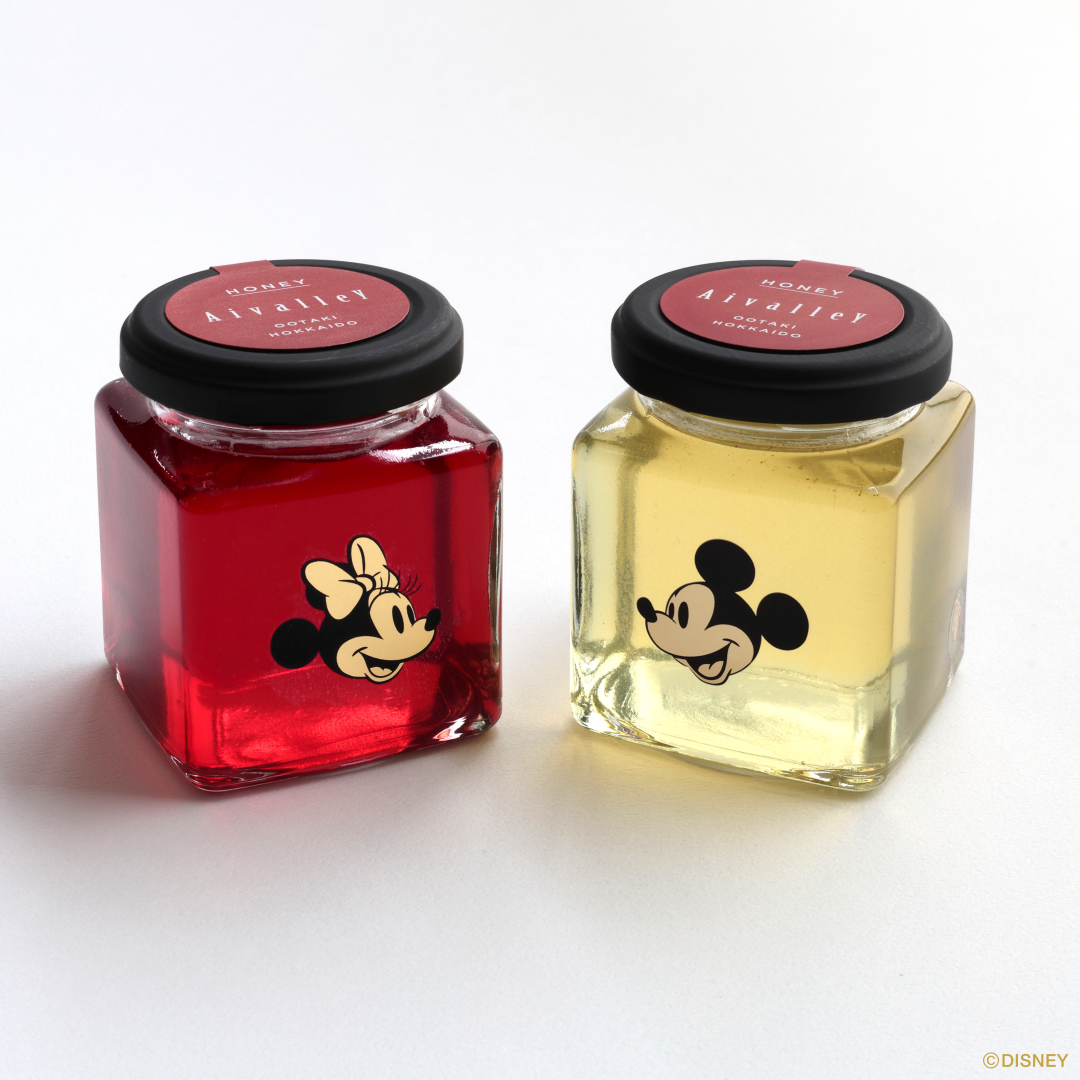 "Mickey & Minnie" Desain Botol 2 Jinis Set Hadiah