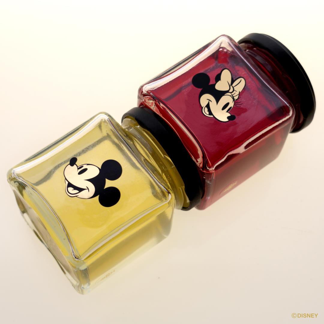 "Mickey & Minnie" Desain Botol 2 Jinis Set Hadiah