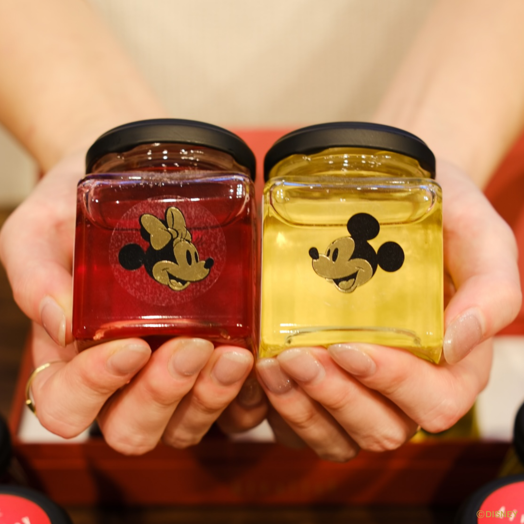 「ミッキー&ミニー」のデザインボトル 2種ギフトセット