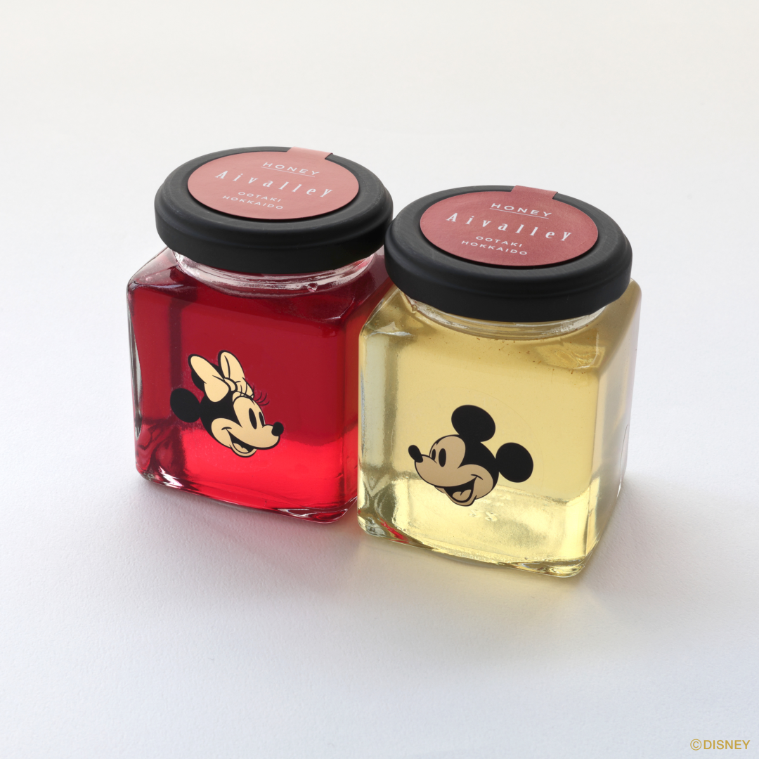 "Mickey & Minnie" Desain Botol 2 Jinis Set Hadiah