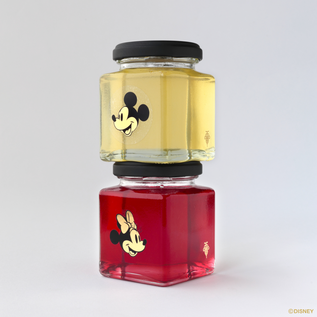 "Mickey & Minnie" Desain Botol 2 Jinis Set Hadiah